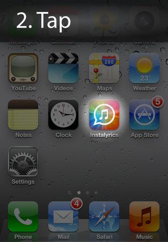 Instalyrics findet die Songtexte zu den Titeln auf deinem iPhone, iPod touch und iPad