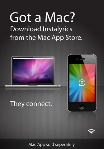 Instalyrics findet die Songtexte zu den Titeln auf deinem iPhone, iPod touch und iPad
