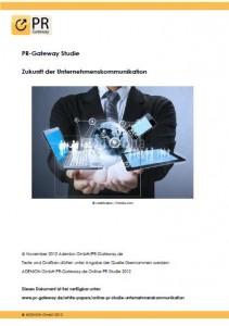 Online-PR Studie: Zukunft der Unternehmenskommunikation