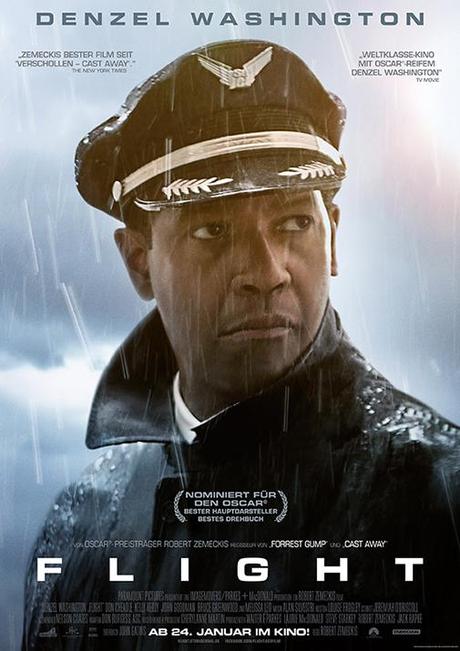 Flight Plakat Denzel Oscar A4 Berlinspiriert Film: Flight ab dem 24.01.13 im Kino!