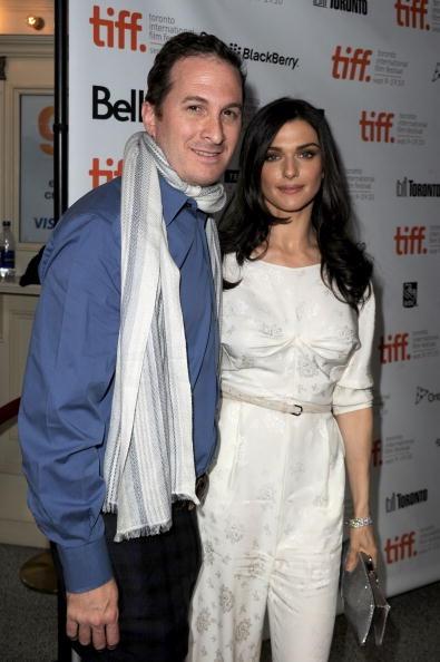 TORONTO, ON - SEPTEMBER 13: Director Darren Aronofsky (L) and actress Rachel Weisz attend 'The Whistleblower' Premiere held at The Elgin during the 35th Toronto International Film Festival on September 13, 2010 in Toronto, Canada. (Photo by Jason Merritt/Getty Images)