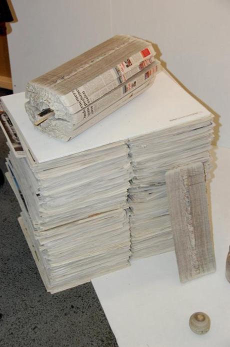 Verkehrte Welt – Holz aus Zeitungen?