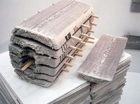 Verkehrte Welt – Holz aus Zeitungen?