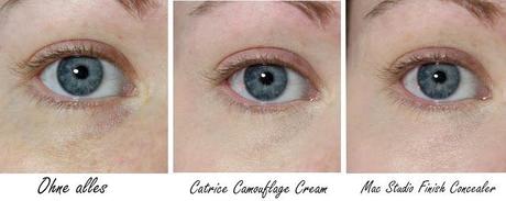 Catrice Camouflage Cream vs. Mac Studio Finish Concealer