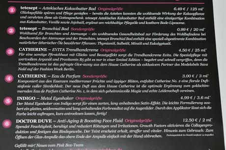 Pink Box Februar 2013 Pink Box Februar 2013