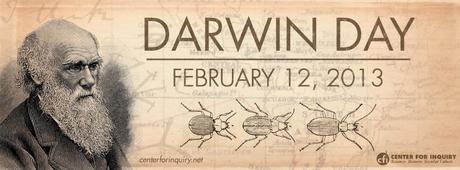 Kuriose Feiertage: 12. Februar - Darwin Day (c) 2013 - www.centerforinquiry.net