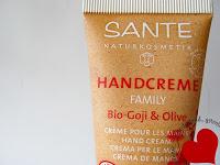 SANTE Family Handcreme Bio-Goji & Olive im Test