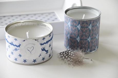 Kerzendose- candle tin DIY