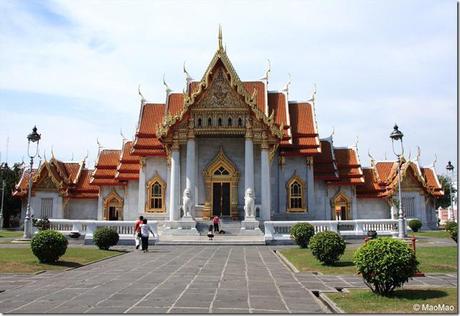 Thailand 2012-Wat Benchamabopith und Wat Saket