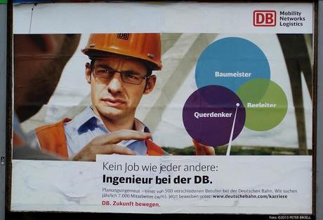 Die Deutsche Bahn sucht Mitarbeiter