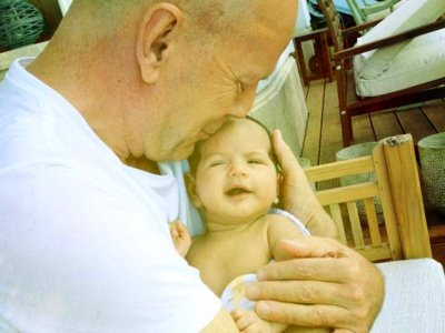 Bruce Willis mit Tochter Mabel Ray