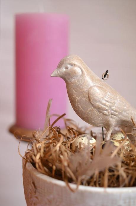 DIY: Schnelle Frühlingsdeko mit Vogelnest 4