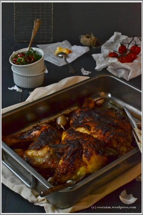 Roasted Chicken, Ofen- Hähnchen