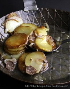 Bratkartoffeln mit Bianchetti-Trüffelbutter