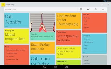 Google Keep – Notizen schreiben und mit Google Drive synchronisieren