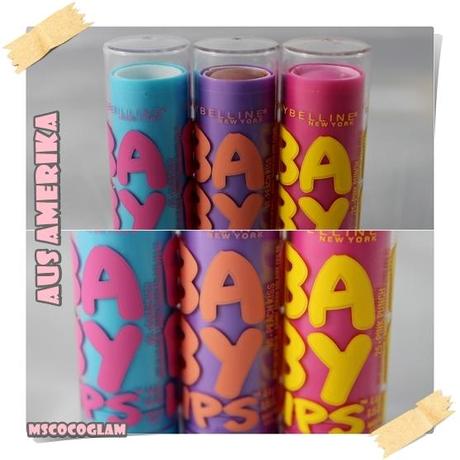 Maybelline Baby Lips 'Pink Punch, Peach Kiss, Yummy Plummy, Mango Pie, ...' *Review*