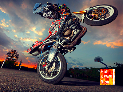 Die unglaublichsten Motorrad-Stunts...