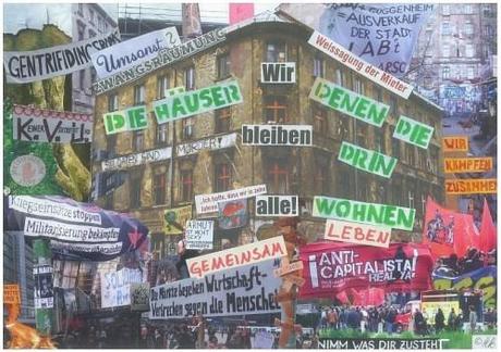 Collage von Henni 16 Jahre, Thema Berlin