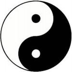 Yin und Yang - Schwarz und Weiß
