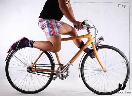 Bamboo Bee: Das Fahrrad aus Bambus