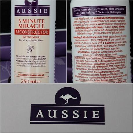 Aussie 'Miracle Moist' Shampoo, Conditioner & 3 Minute Reconstructor {Review}