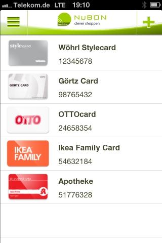 NuBON – Digitalisiere deine Kassenbons und Kundenkarten mit der kostenlosen iPhone App
