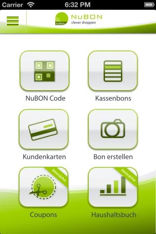 NuBON – Digitalisiere deine Kassenbons und Kundenkarten mit der kostenlosen iPhone App