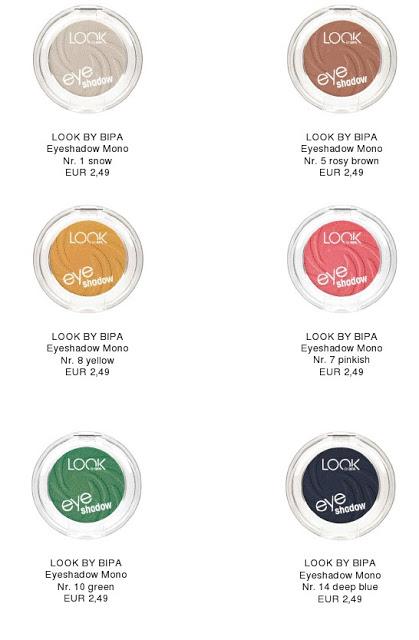 Mut zur Farbe: LOOK BY BIPA Eyeshadow Mono & Eyeshadow Duo in  neuen trendigen Farben