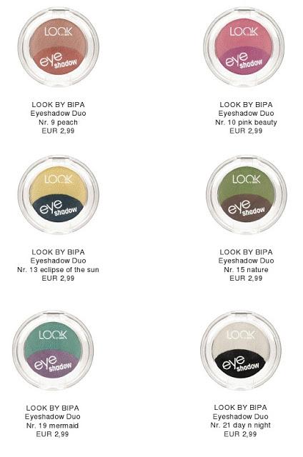 Mut zur Farbe: LOOK BY BIPA Eyeshadow Mono & Eyeshadow Duo in  neuen trendigen Farben