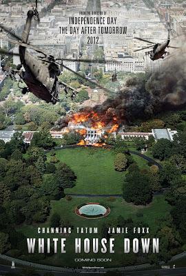 White House Down: Das weiße Haus auf 2 neuen Plakaten in Flammen