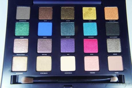 Urban Decay Vice Palette + Swatches
