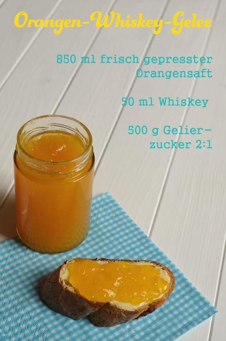 Rezept für Orangen-Whiskey-Gelee