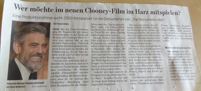 Der Harz im George Clooney Fieber!