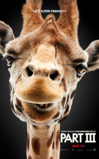 Hangover 3: Giraffe hat Clip und Poster im Gepäck