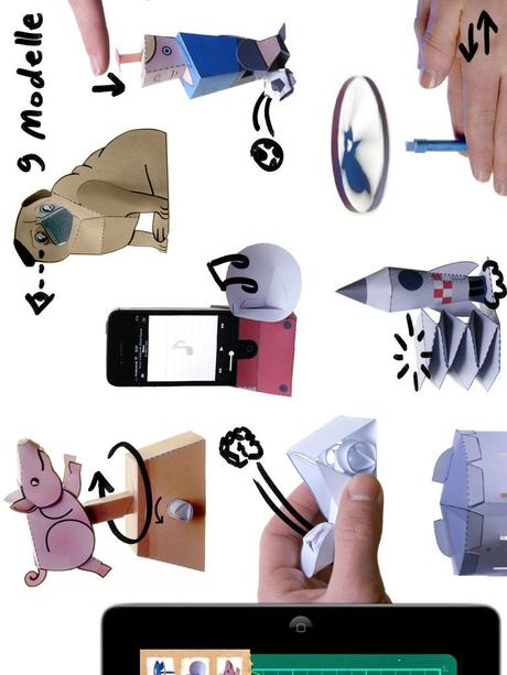 Awesome Paper Toys – Mit den gebastelten Objekten dieser heute kostenlose App kann man sogar noch spielen