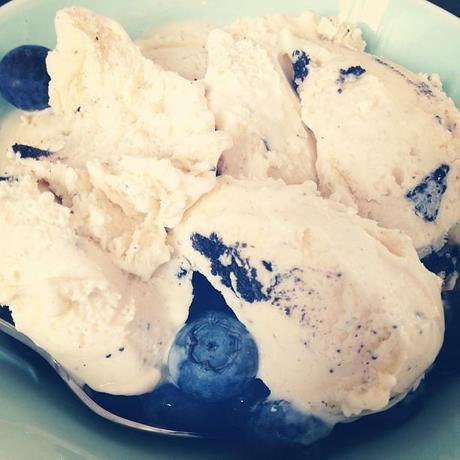 Cookie Eis Blaubeeren Instagram