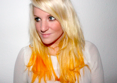 New Hair: Apricot.