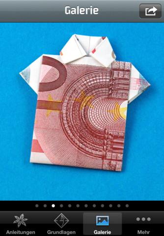 Origami Geldgeschenke – Die perfekte App für optisch ansprechend gefaltete Scheinchen