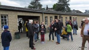 Freunde und Gladiatoren – Bloggertreffen in Trier Treffen vor dem Amphitheater
