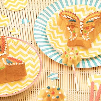 Butterfly muffin mold