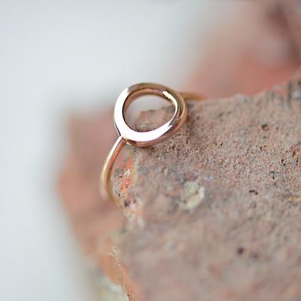 Rosé gold ring, Roségoldring