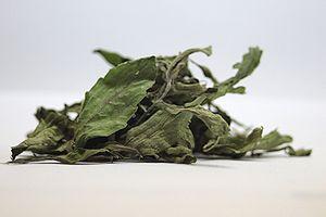 Dry leaves of Stevia rebaudiana