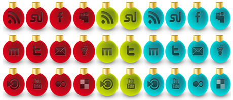 Icons Social Snow By Sultan Design-d30llxi3 in 10 weihnachtliche Social Media Icon Sets