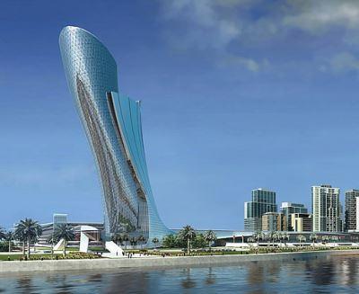 Der schiefste Turm der Welt steht nicht in Pisa - sondern in Abu Dhabi