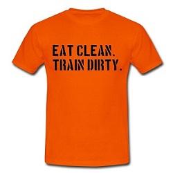 eat clean train dirty 250 Muskelaufbau mit Kettlebells