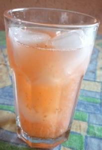 Erdbeer-Zitronenlimonade mit Stevia Streusüße © Marion Candela – nocarbs-blog.de