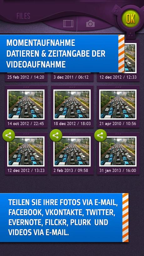 Video Unfalldatenspeicher – Im Zweifelsfall vermeidet die kostenlose App Ärger und Kosten