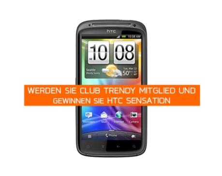 Club-Trendy Verlosung Juli 2013: HTC Sensation