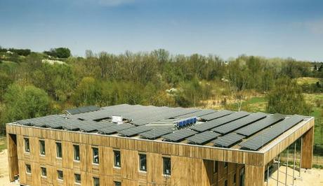 Umweltbundesamt (UBA) Neubau mit Solaranlage in Berlin