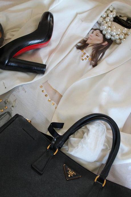 Outfit des Tages: White Jacket